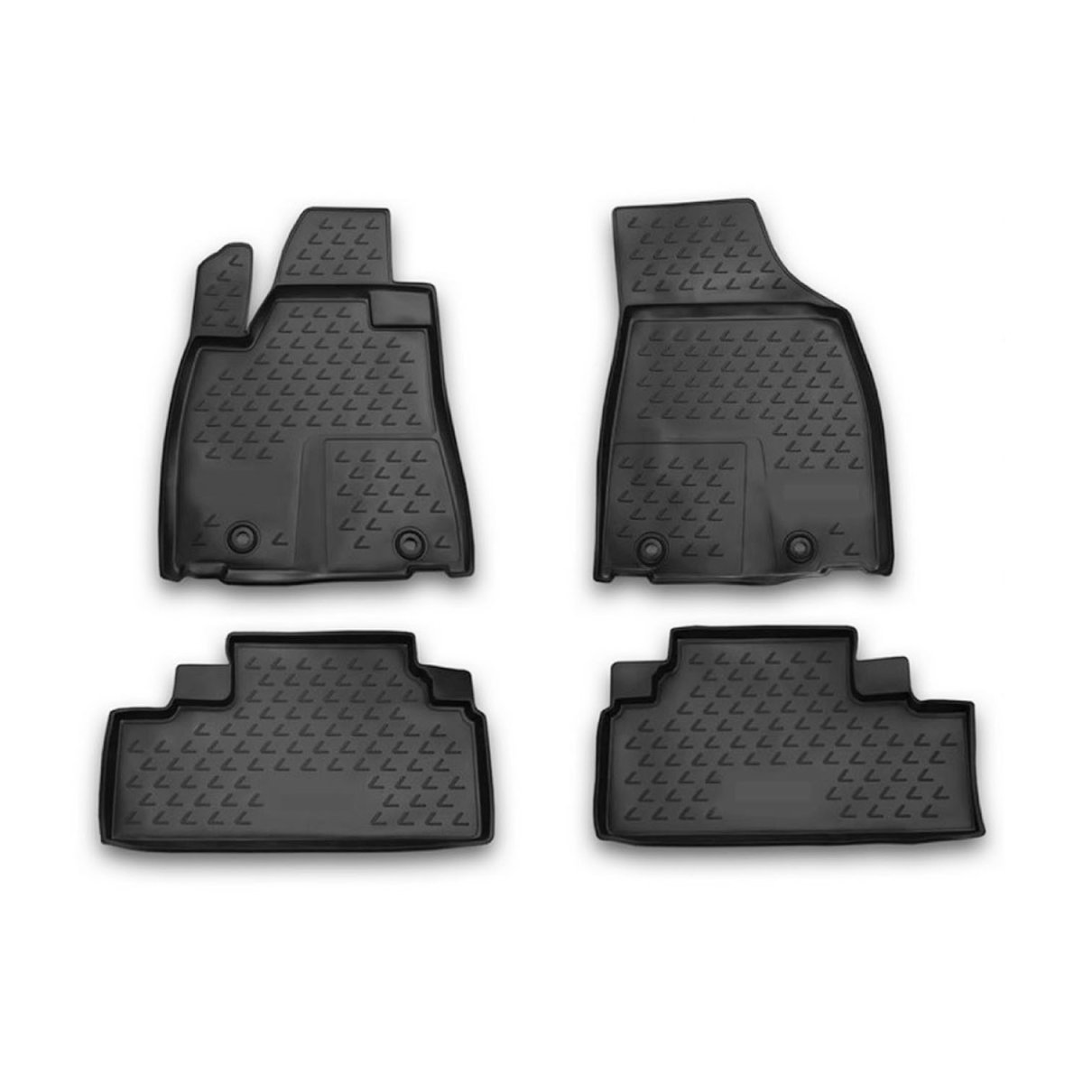 Lexus RX350 Floor Mats - Omac - Rubber TPE - Black - 2013-2015